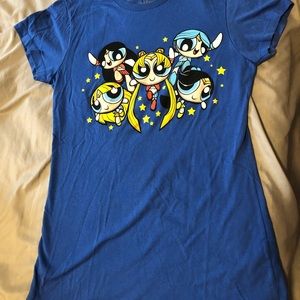 TeeFury Sailor Moon/Powerpuff Girls Tee (S)